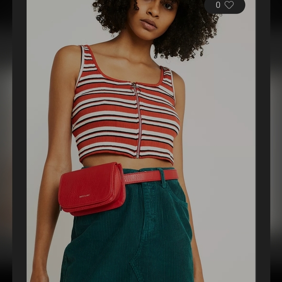 Matt and Nat Aki red bum bag - Picture 4 of 4